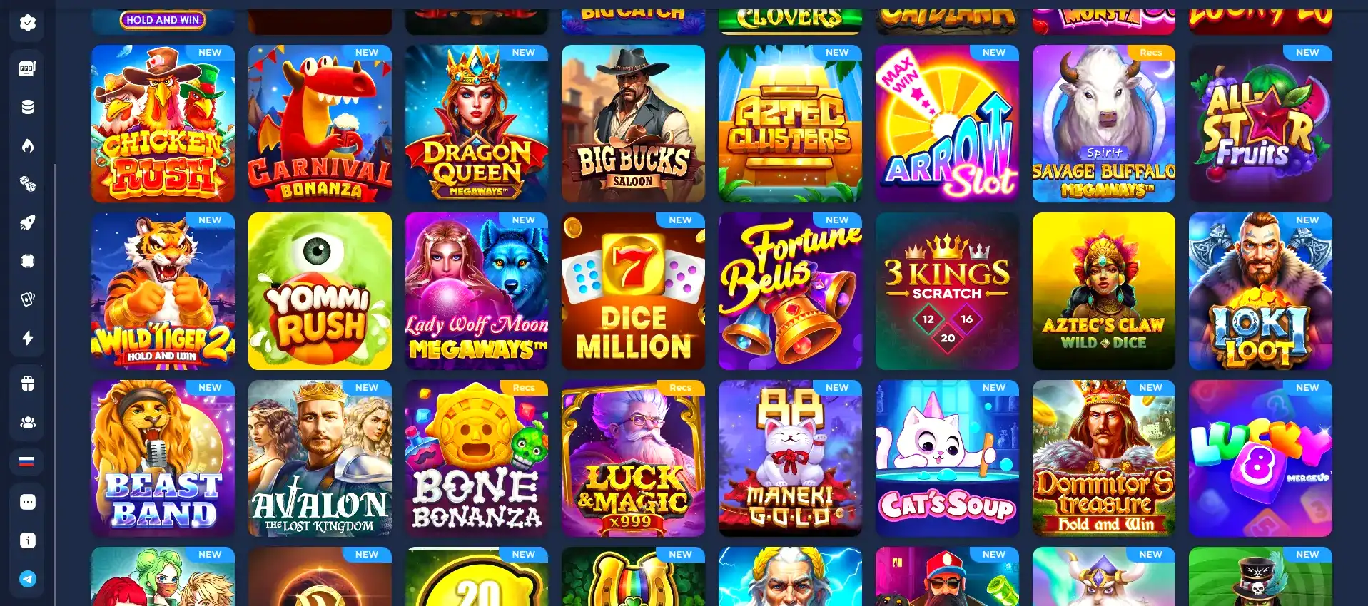 Мобильная версия Beton casino